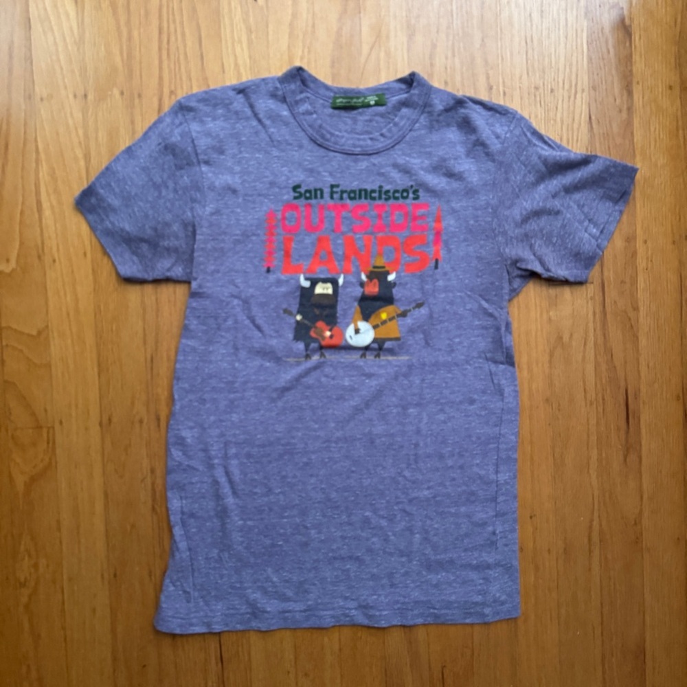RARE Outside Lands Purple Short Sleeve Tee